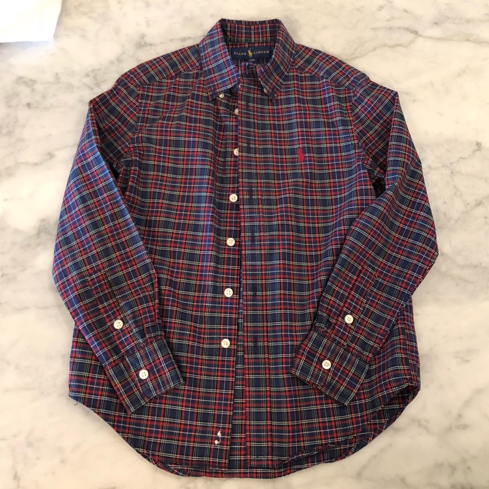 Polo Ralph Lauren Boys Plaid Shirt